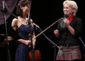 Japonská violistka Eriko-Špinglová Araki