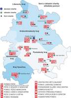 Mapa služeb DCH HK